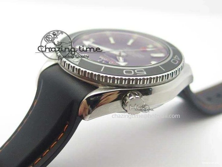 0118 Planet Ocean SS Bp Maker 45mm Black Bezel Orange Numbers On Black Rubber Strap A Popular 8220
